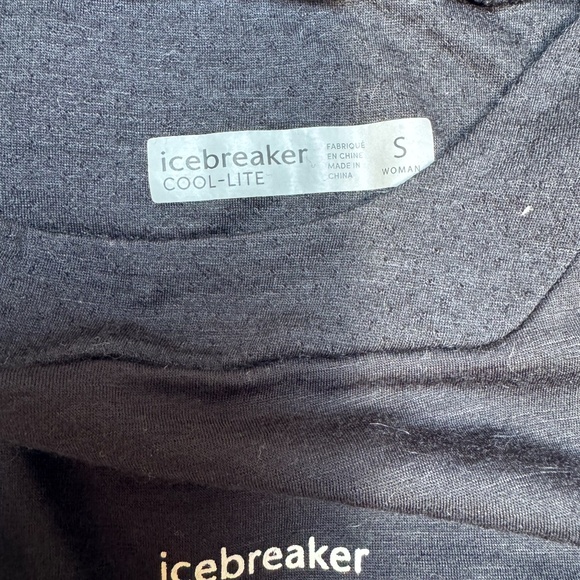 Icebreaker Merino Sports Bra Tank / Crop Top - Picture 3 of 4